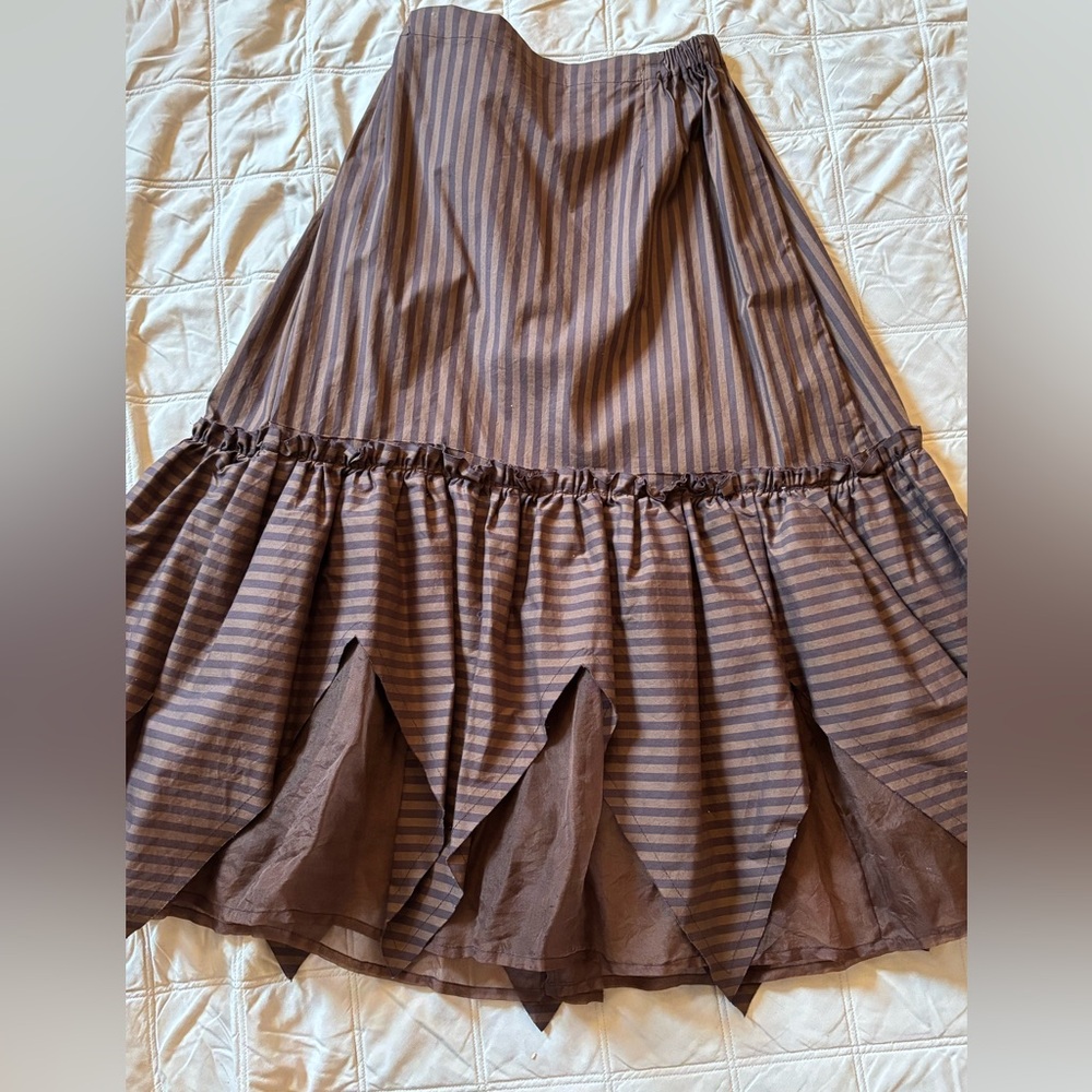 Krista Larson, handmade cotton skirt NWOT - Picture 6 of 6